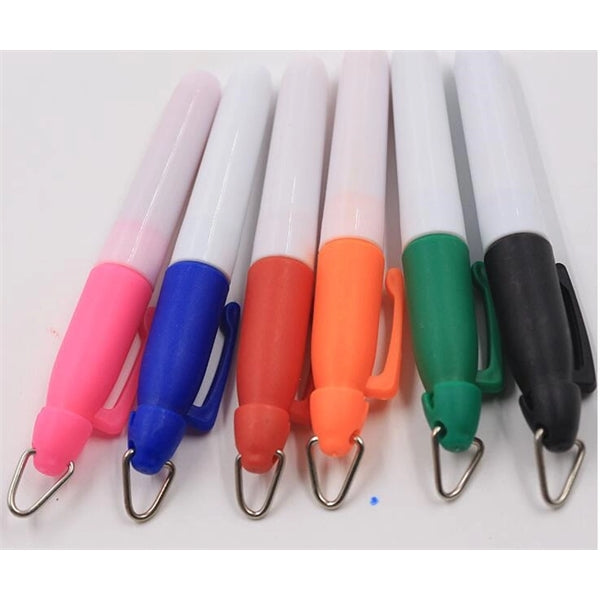 Mini sharpie permanent marker with keychain for children pai