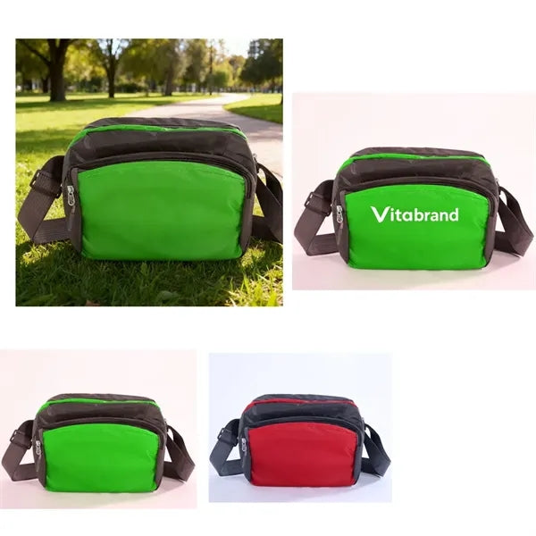 Sports Three-Layer Messenger Bag