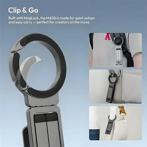 Magnetic Phone Tripod Stand for Stable Photography &Vlogging