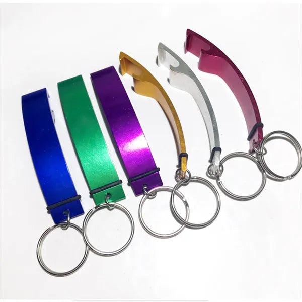 Metal Bottle Opener Keychain