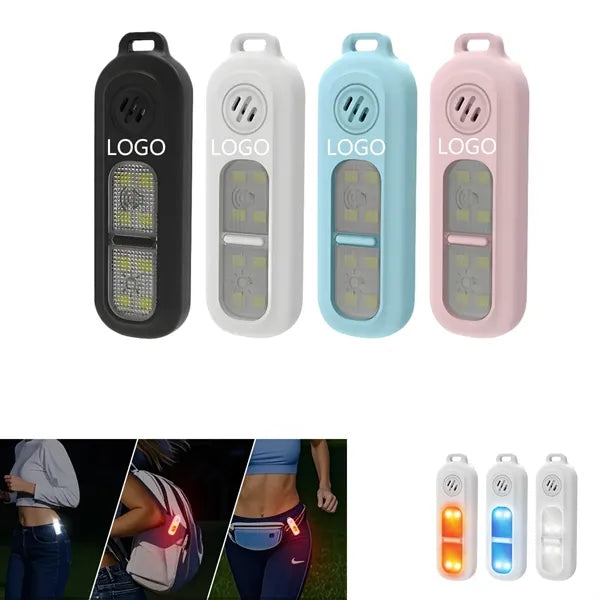 Personal Safety Alarm, LED Lighted Keychain.