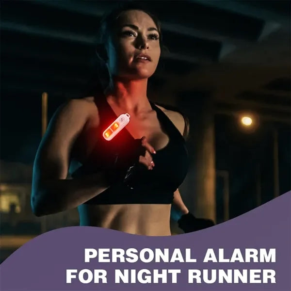 Personal Safety Alarm, LED Lighted Keychain.