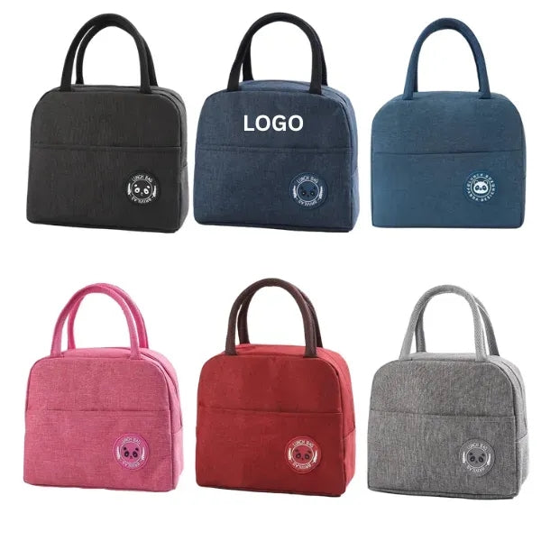 Colorful Insulated Lunch Bag - Spacious Thermal Container