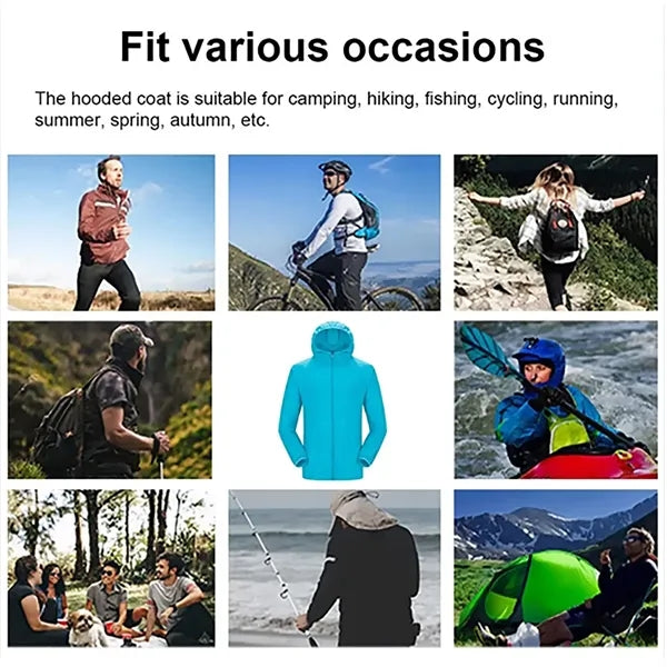 Ultra-Light Packable Sun Protection Jacket