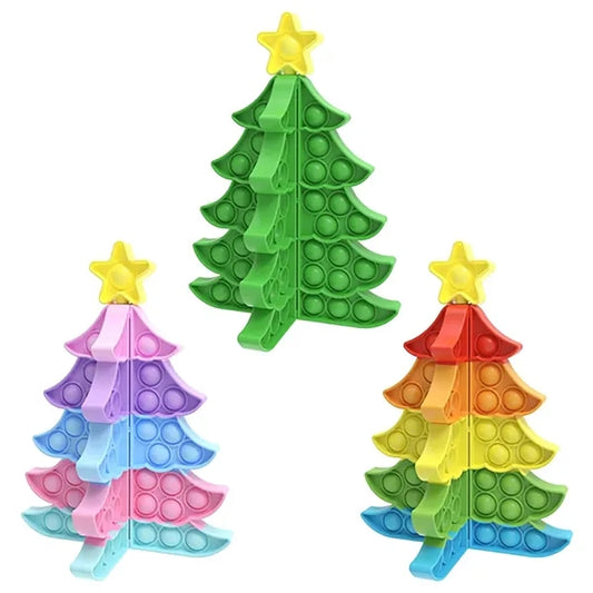 Christmas Tree Sensory Pop Fidget Toy