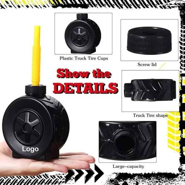 Tire Shape Drinking Bottle