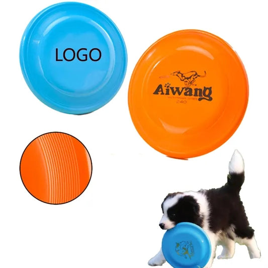 Round Soft Rubber Pet Flying Disc