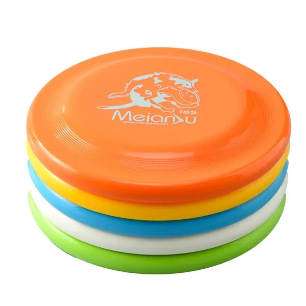 Round Soft Rubber Pet Flying Disc