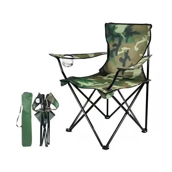 Outdoor Leisure Beach Camping Backrest Folding Armchairs