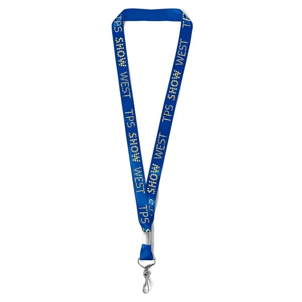 7/8" Bridal Satin Lanyard - Sparkle
