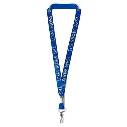 7/8" Bridal Satin Lanyard - Sparkle