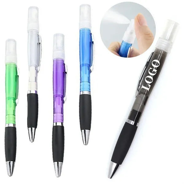 2 in 1 Rotatable Ballpoint Pen With Spray Bottle