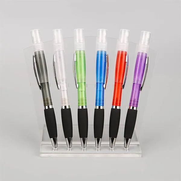 2 in 1 Rotatable Ballpoint Pen With Spray Bottle