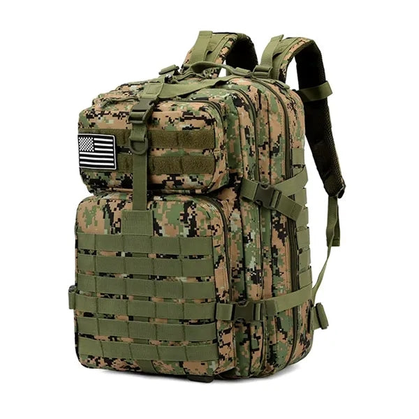Tactical Military Backpack with Multiple Compartments