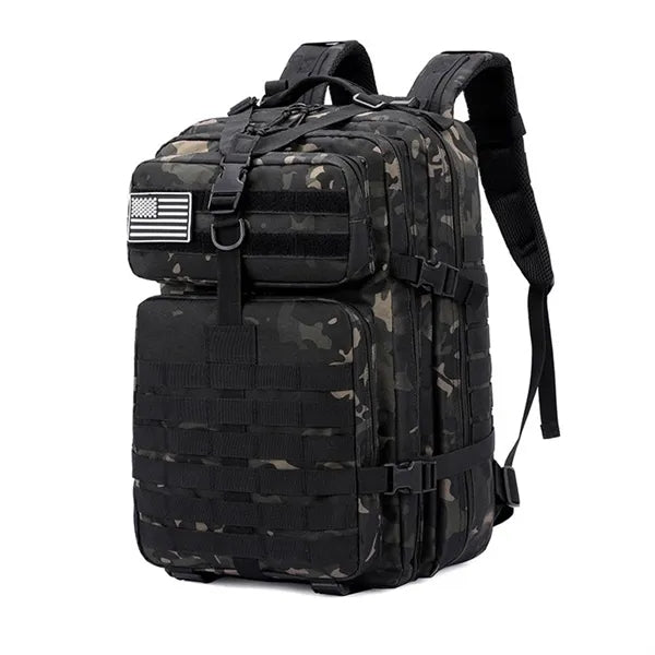 Tactical Military Backpack with Multiple Compartments