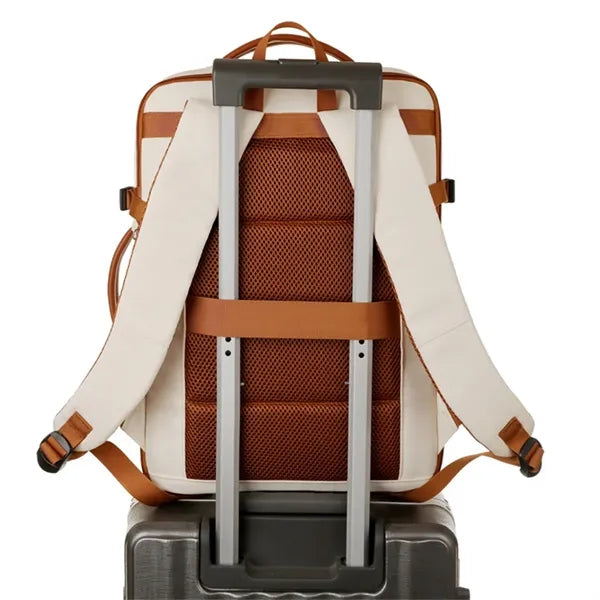 Expandable Laptop Backpack with Multiple Pockets