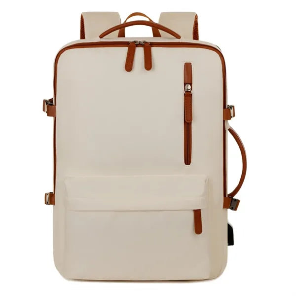 Expandable Laptop Backpack with Multiple Pockets