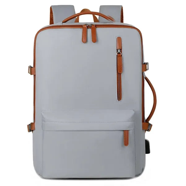 Expandable Laptop Backpack with Multiple Pockets