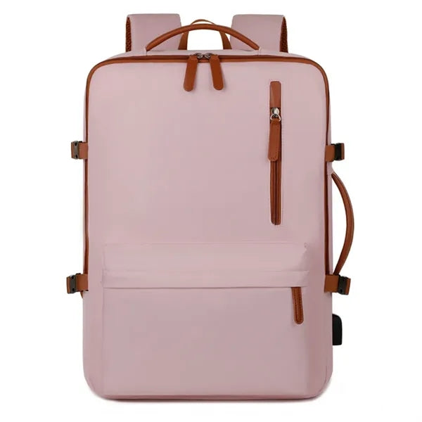 Expandable Laptop Backpack with Multiple Pockets