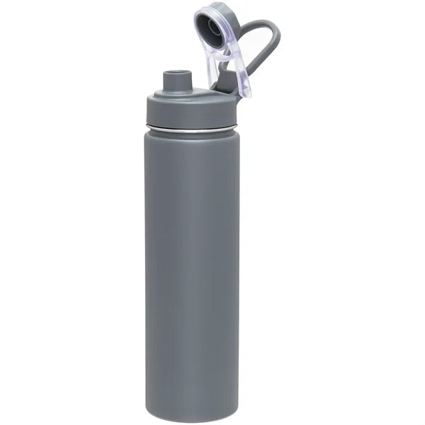 24 oz h2go Conquer Stainless Insulated Water Bottle w/Spout