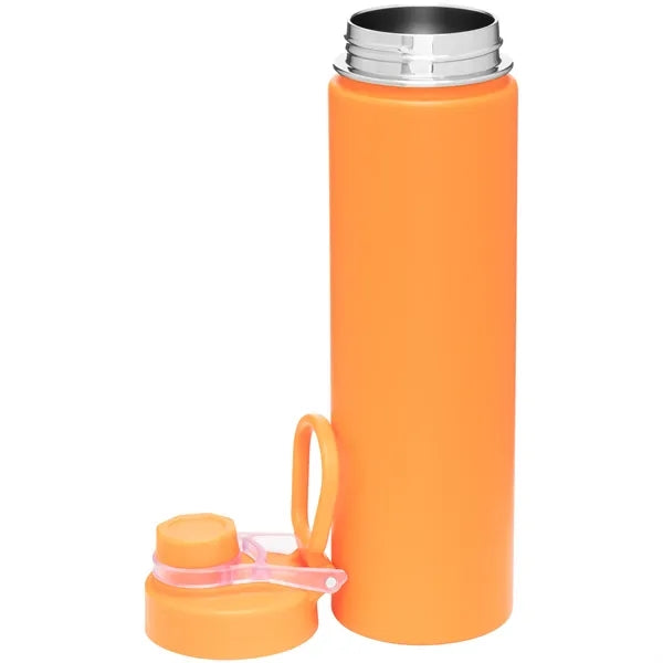 24 oz h2go Conquer Stainless Insulated Water Bottle w/Spout
