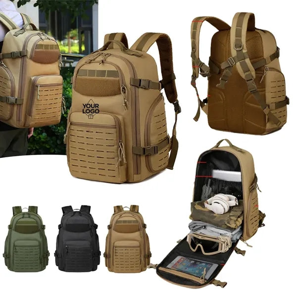 Tactical Military Style Backpack with Multiple Pockets