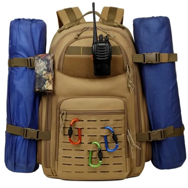 Tactical Military Style Backpack with Multiple Pockets