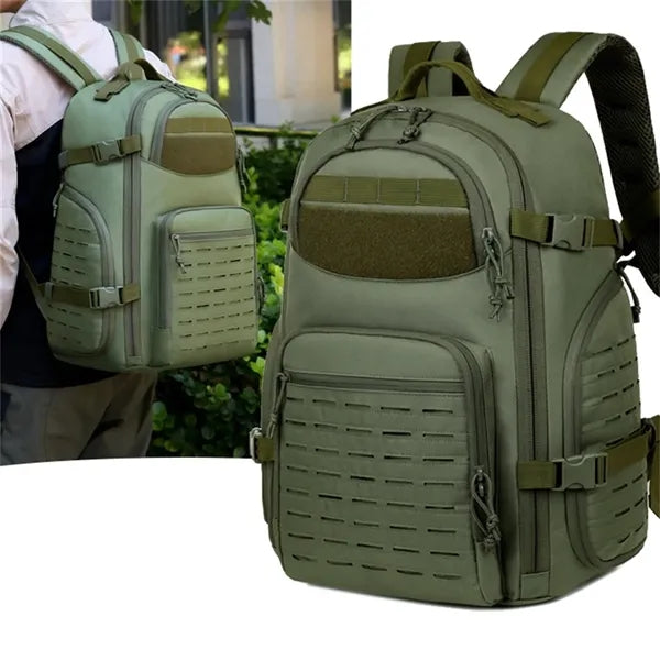 Tactical Military Style Backpack with Multiple Pockets