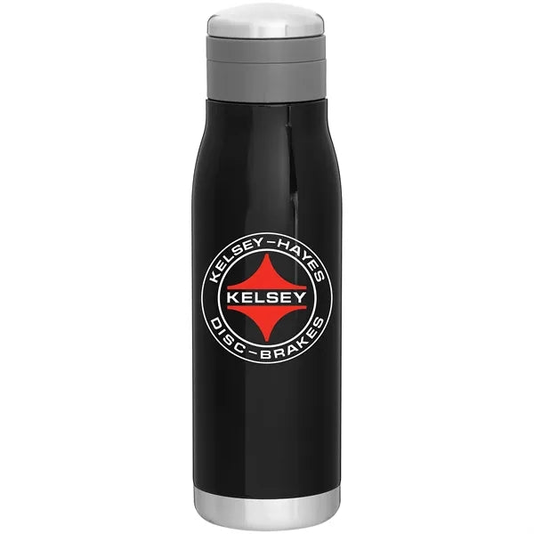 25 oz h2go Lumos Stainless Insulated Bottle with Handle