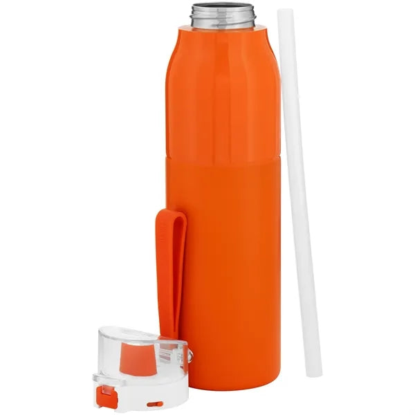 25 oz h2go Vigor Single Wall Stainless Bottle with Handle