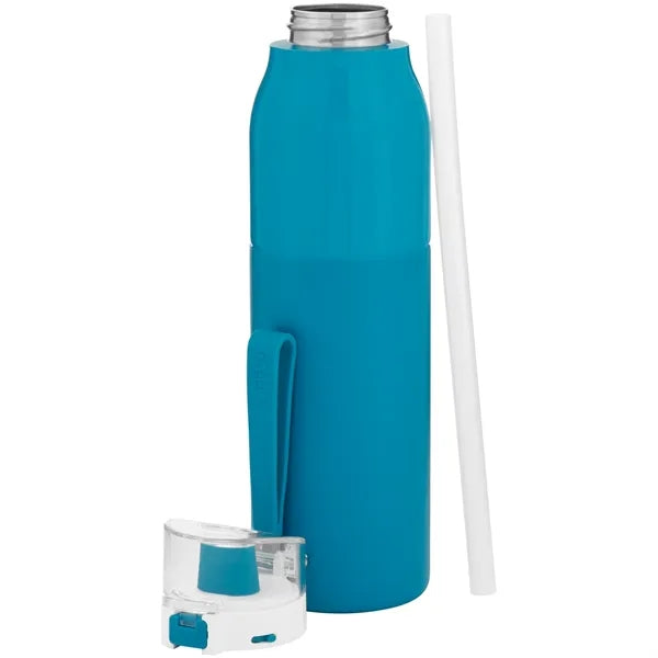 25 oz h2go Vigor Single Wall Stainless Bottle with Handle