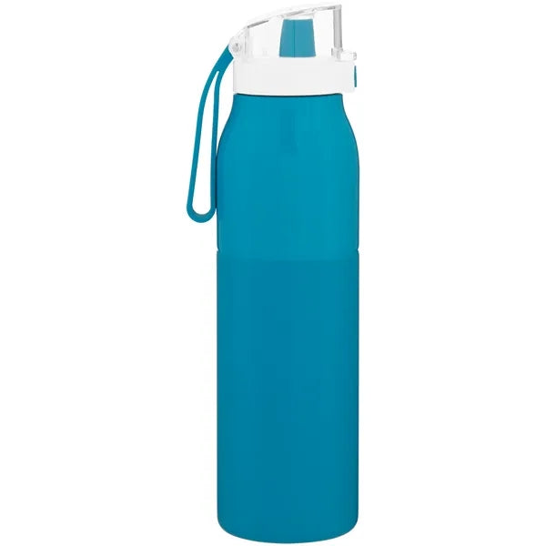 25 oz h2go Vigor Single Wall Stainless Bottle with Handle