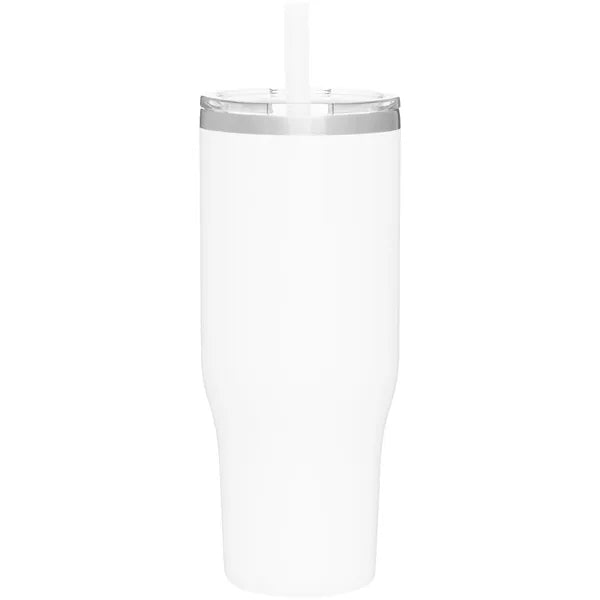 40 oz Elias Stainless Insulated Travel Tumbler w/Straw