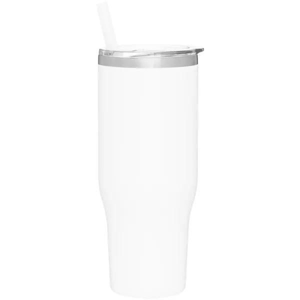 40 oz Elias Stainless Insulated Travel Tumbler w/Straw