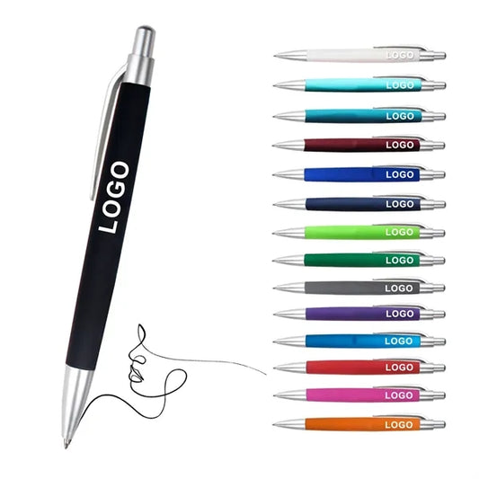 1mm Custom Logo Retractable Ballpoint Pen