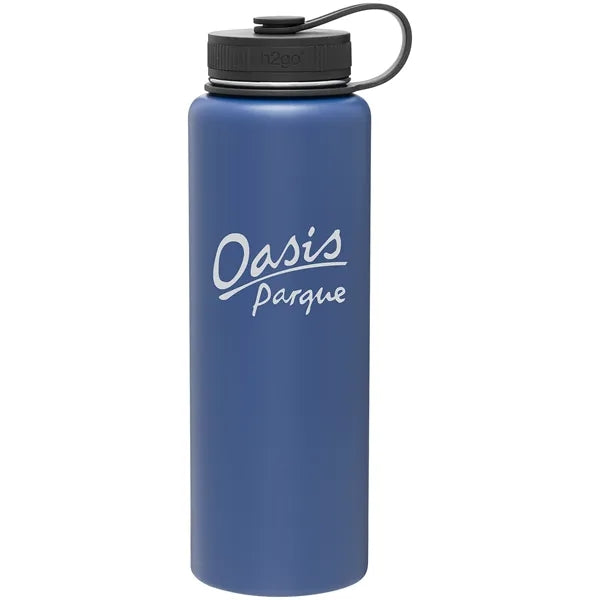 40 oz h2go Venture Stainless Insulated Bottle with Handle