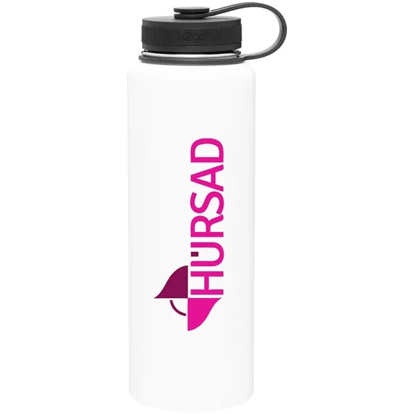 40 oz h2go Venture Stainless Insulated Bottle with Handle