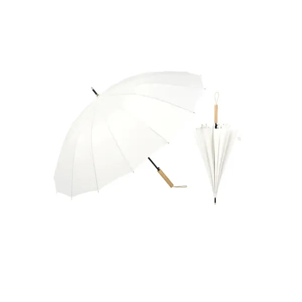 Auto Open Pongee 16 Ribs Oversized Dual Purpose Umbrella