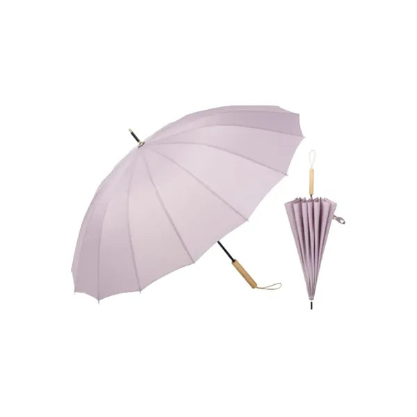 Auto Open Pongee 16 Ribs Oversized Dual Purpose Umbrella