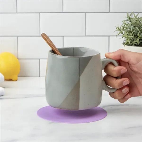 Multifunctional Silicone Bottle Opener With Coaster Function