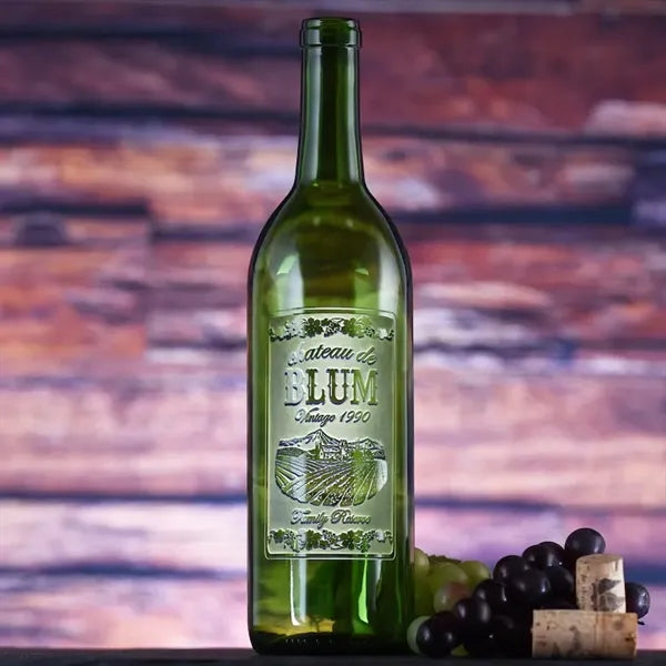Engraved Wine Bottle Personalized Gift Set