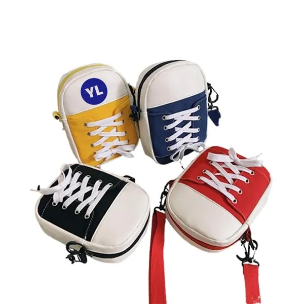 Novelty Splicing Canvas Crossbody Bag
