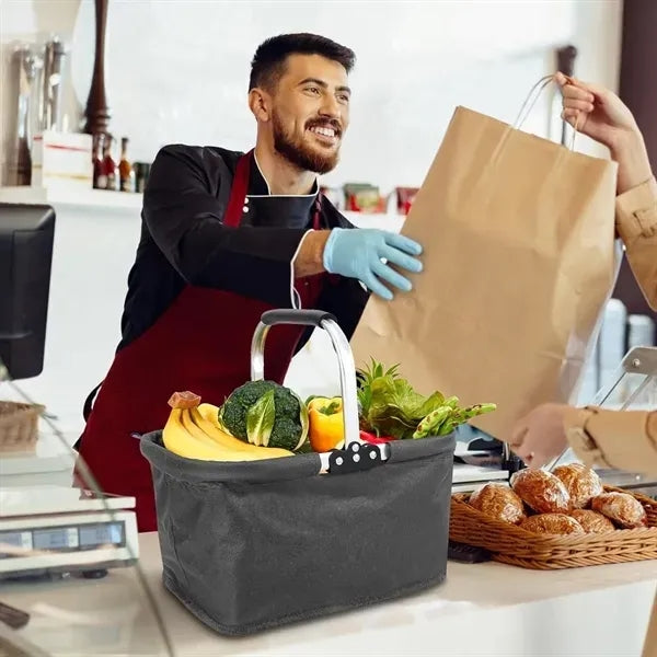 Collapsible Grocery Market Picnic Basket