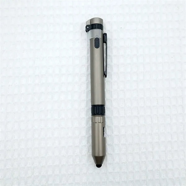 Multifunctional six-in-one tool ballpoint pen