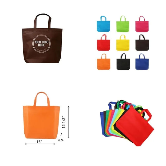 15"X12.5" Non-Woven Shopper Tote bag
