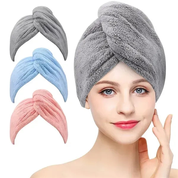 Microfiber Hair Towel Wrap for Women