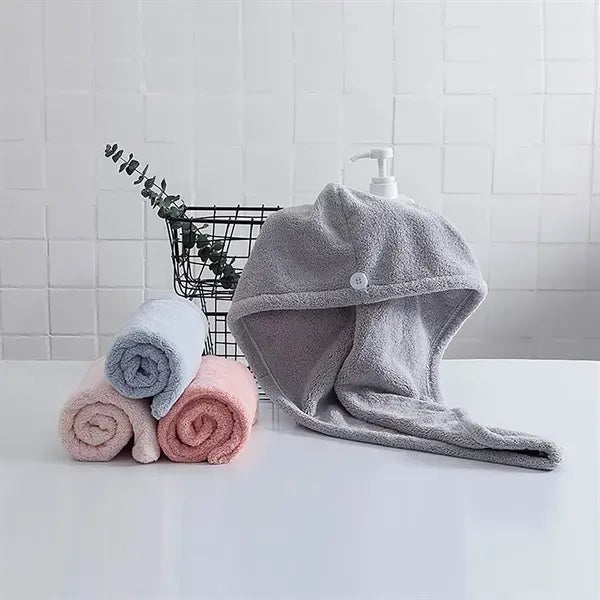 Microfiber Hair Towel Wrap for Women