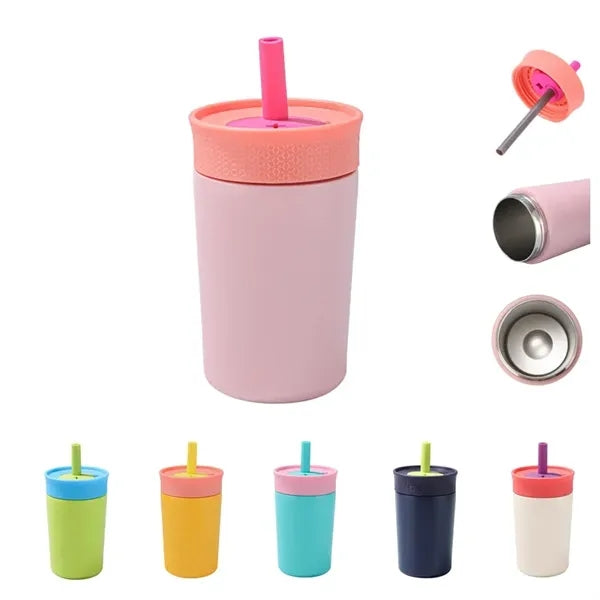 12 OZ Kids Insulation Stainless Steel Tumbler Water Bottle