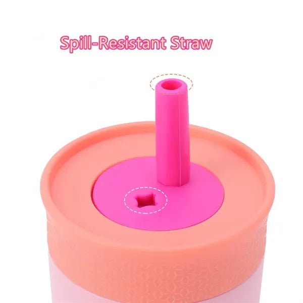 12 OZ Kids Insulation Stainless Steel Tumbler Water Bottle