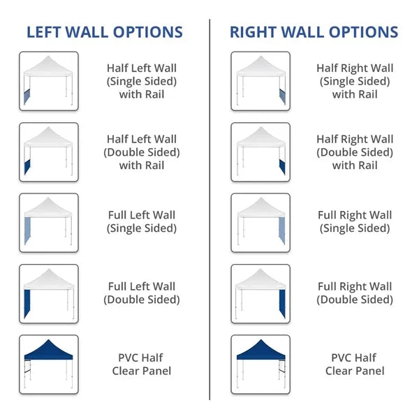 10 ft Aluminum Canopy Tent topper + Hardware
